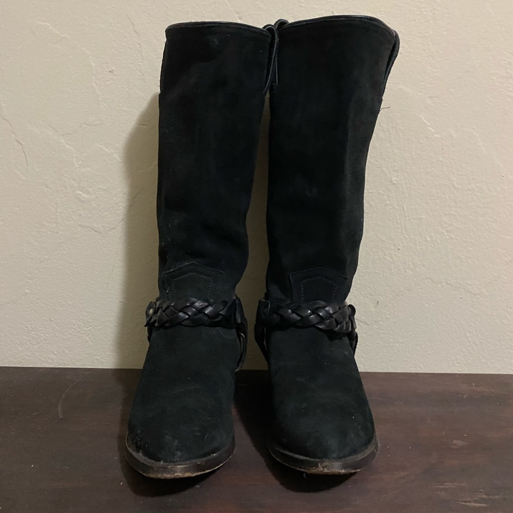 Frye Billy Suede Harness Boot